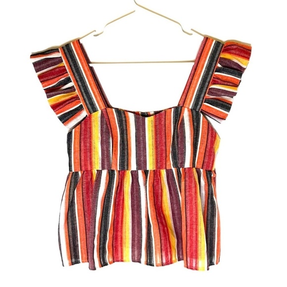 2/$15 SHEIN - Sleeveless Colorful Blouse - Picture 1 of 6